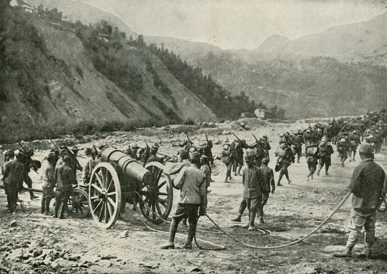Den italienske hæren i mars 1919. av Unbekannt