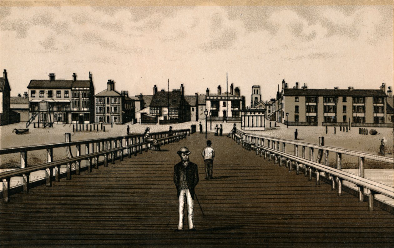 The Jetty, c1880. av Unbekannt