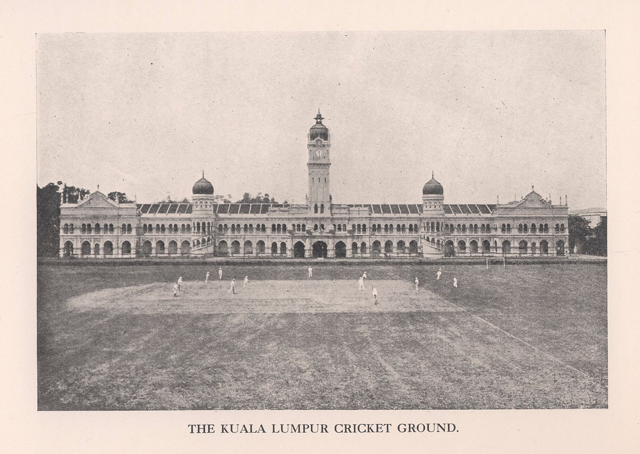 Kuala Lumpur Cricket Ground, Malaya, 1912. av Unbekannt