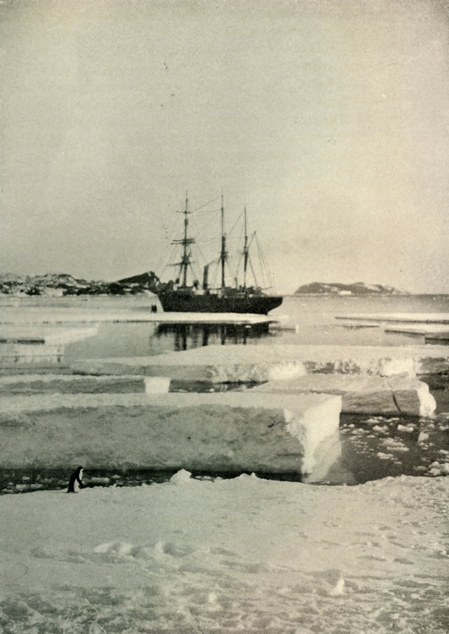 The Landing-Place Wharf Broken Up, c1908, 1909. av Unbekannt