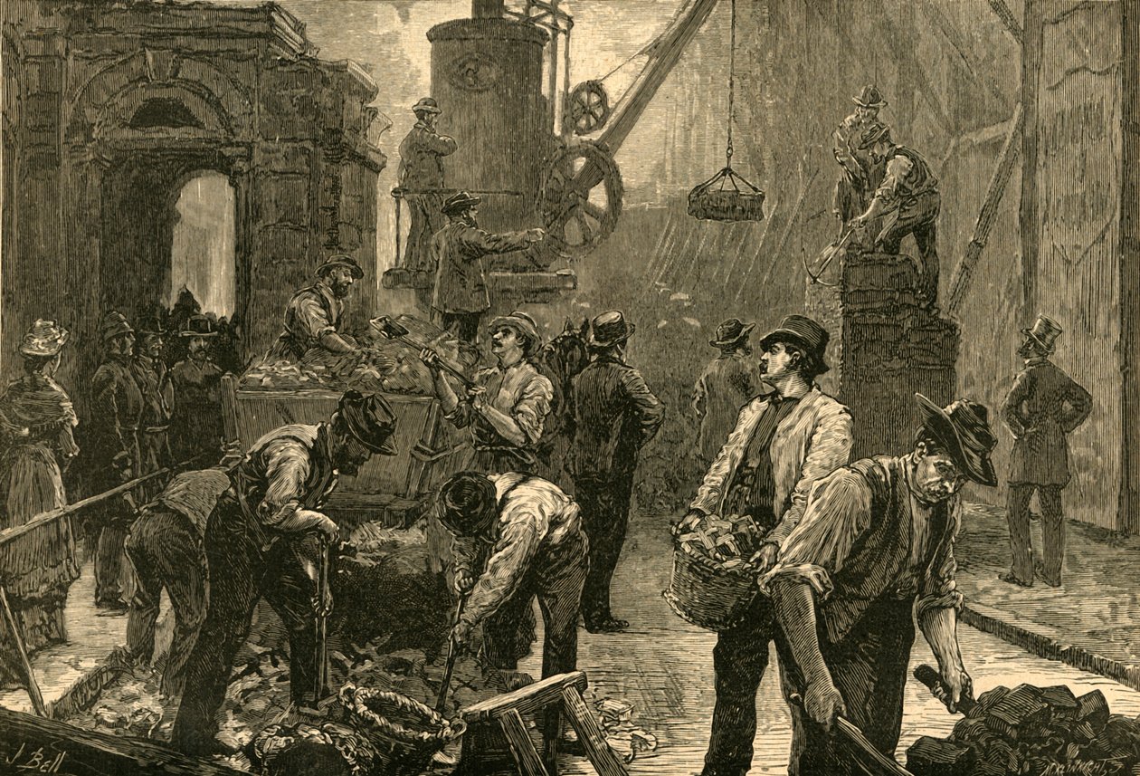 The Last of Temple Bar, 1877, 1897. av Unbekannt