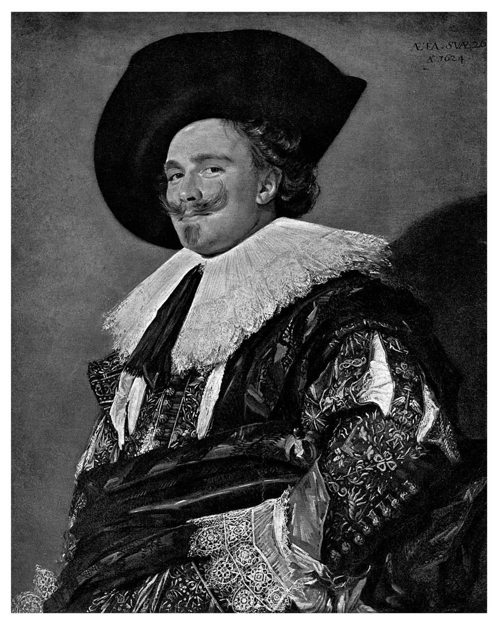 The Laughing Cavalier, 1624 1901 av Unbekannt