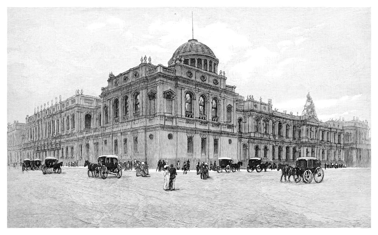 The Law Courts, Melbourne, Victoria, Australia, 1886 av Unbekannt