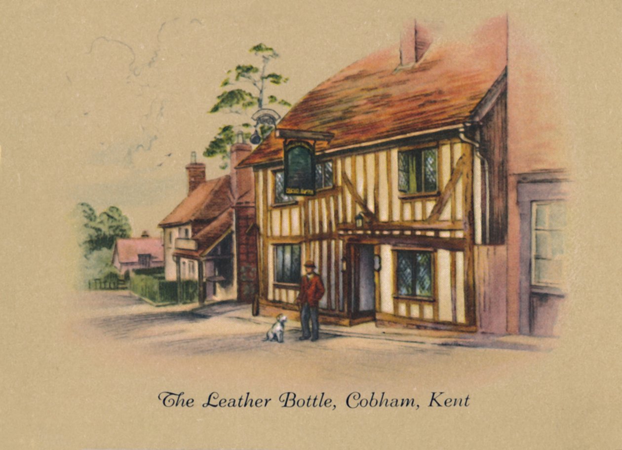 The Leather Bottle, Cobham, Kent, 1939 av Unbekannt