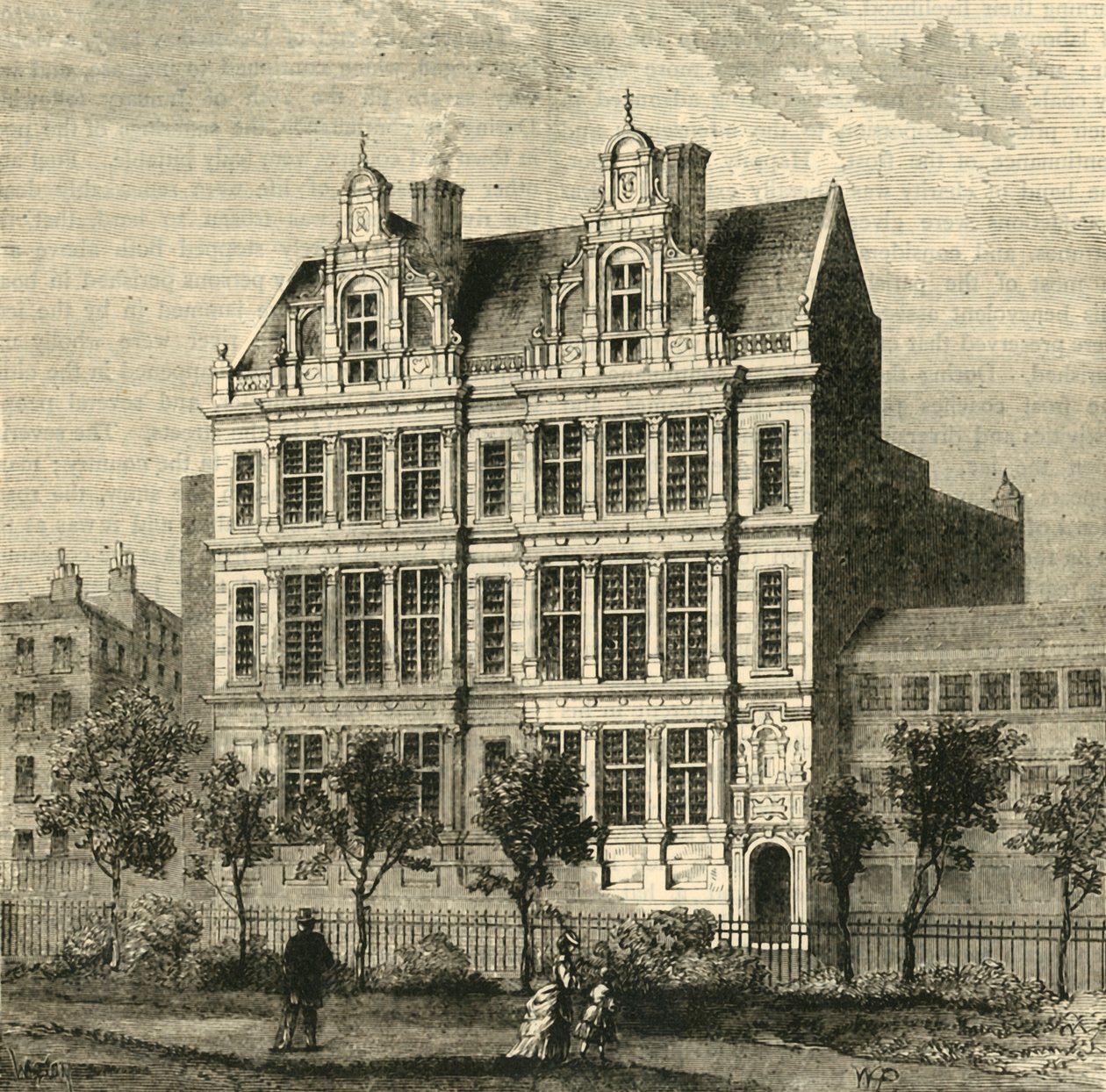 London School Board Offices, 1881. av Unbekannt