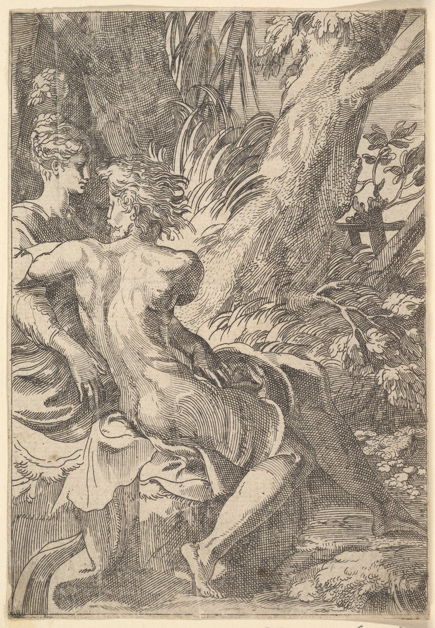 The Lovers, 1500-1600-tallet. av Unbekannt