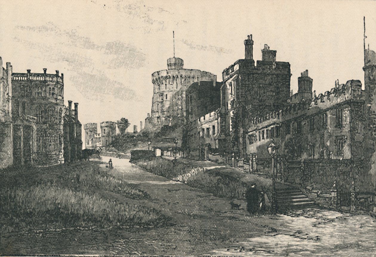 The Lower Ward, Looking Up, 1895 av Unbekannt