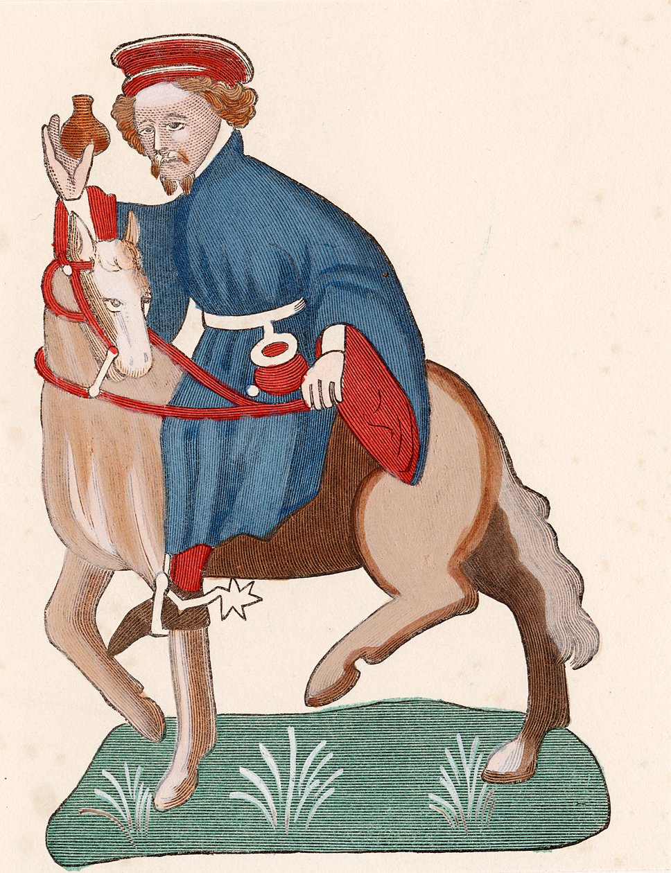 The Manciple, fra Geoffrey Chaucers Canterbury Tales av Unbekannt