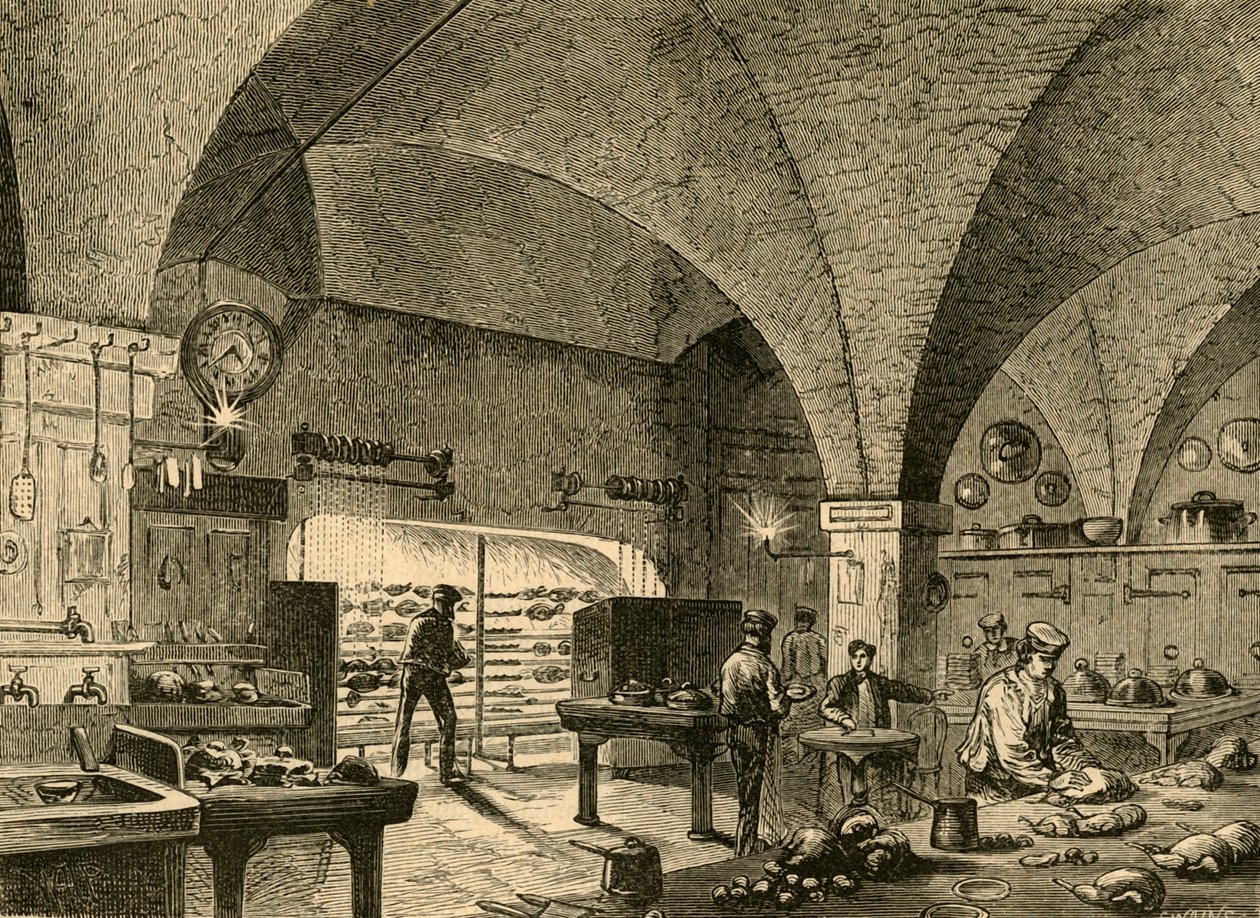 The Mansion House Kitchen, 1897. av Unbekannt
