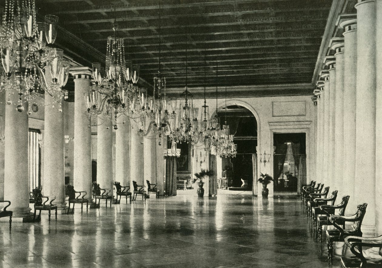 The Marble Hall, Government House, 1925. av Unbekannt