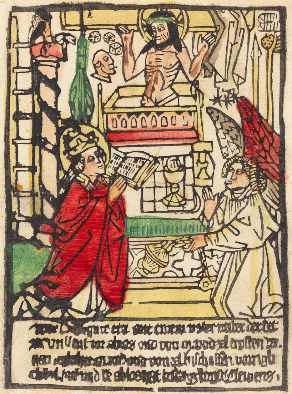 Sankt Gregors messe, ca. 1470. av Unbekannt