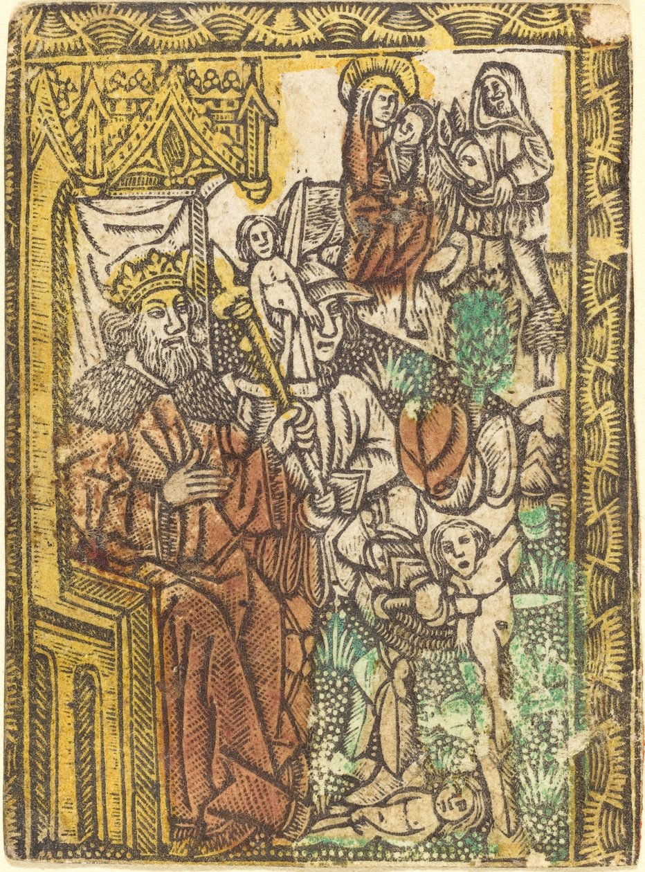 Massakren på de uskyldige, ca. 14701480. av Unbekannt