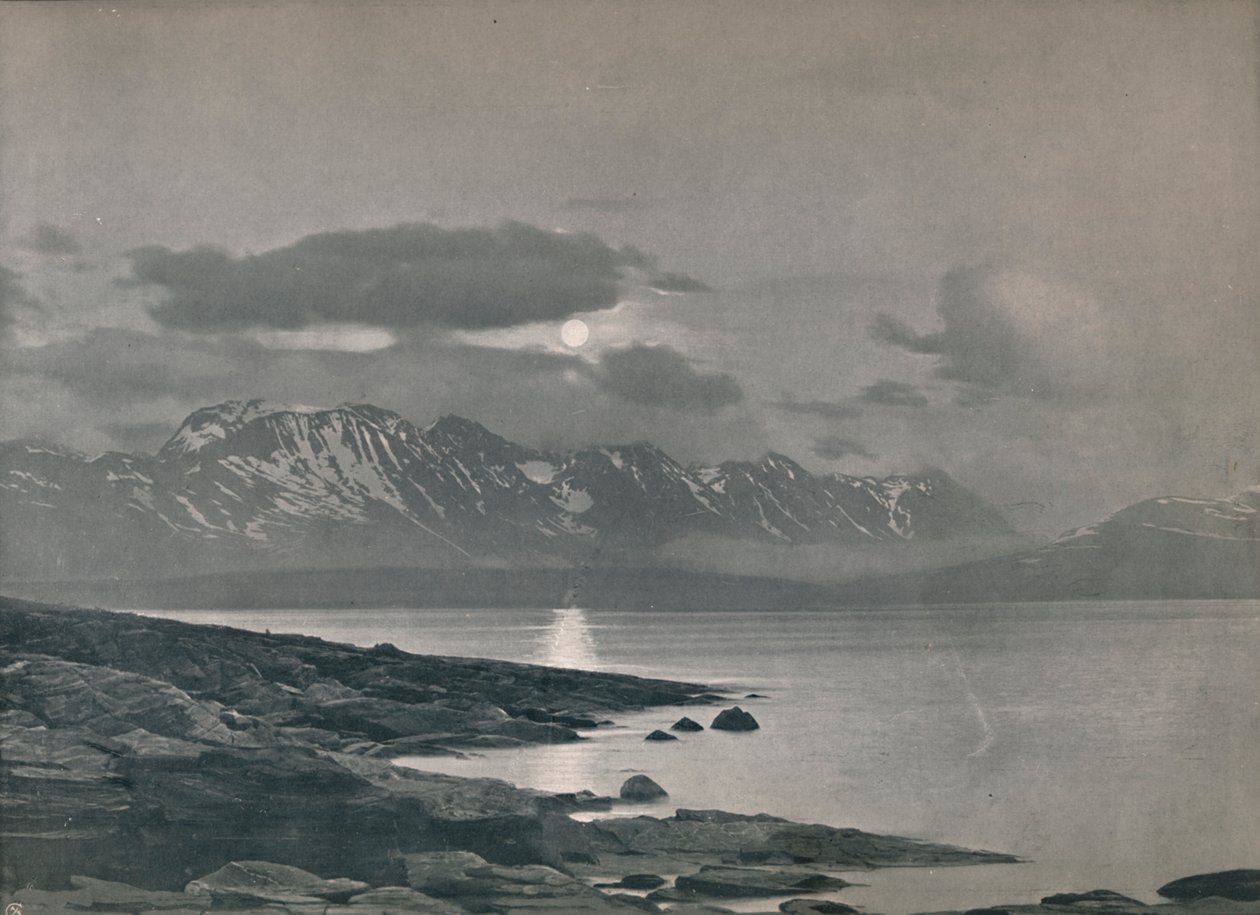 Midnattssolen, 1914. av Unbekannt