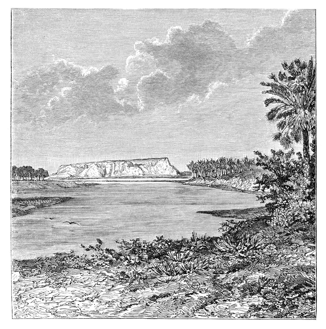 The Mound of Babil, Irak, 1895 av Unbekannt