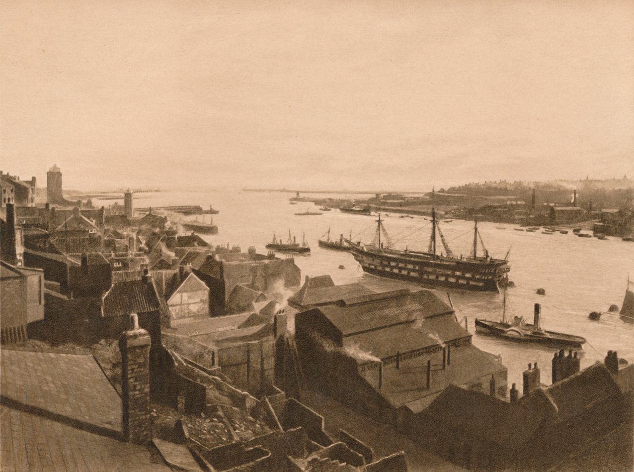 The Mouth of the Tyne, 1902 av Unbekannt