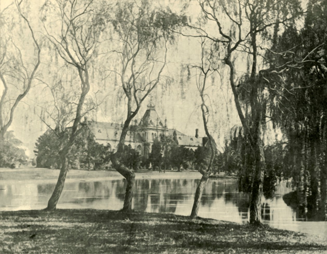 Museet. Melbourne University, 1901. av Unbekannt