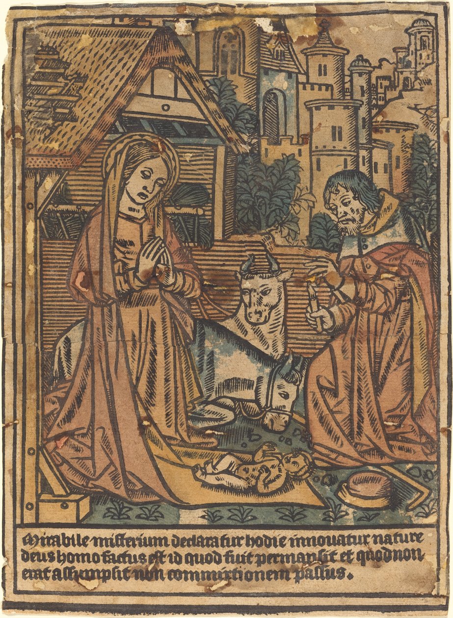 Fødselen, 14901500. av Unbekannt
