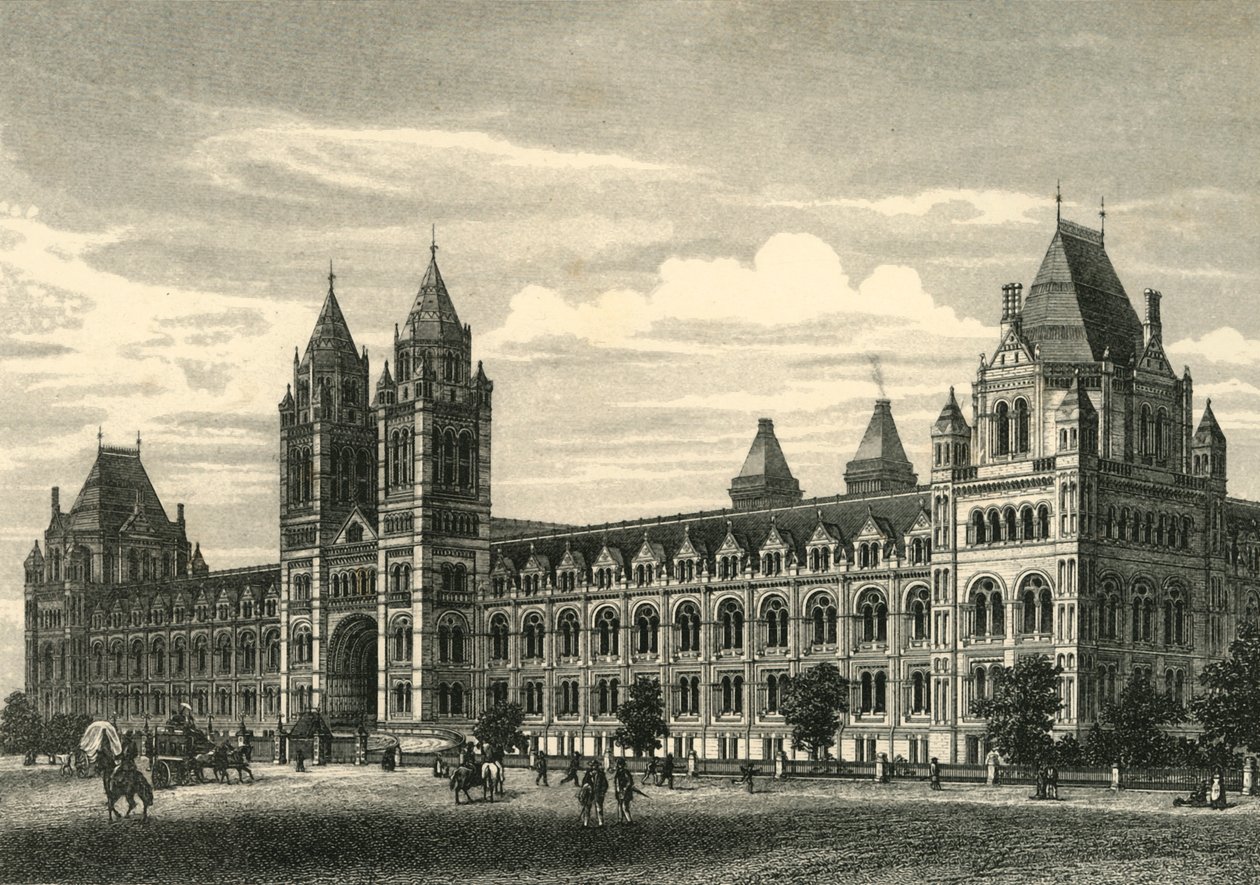 Naturhistorisk museum, South Kensington, c1876. av Unbekannt