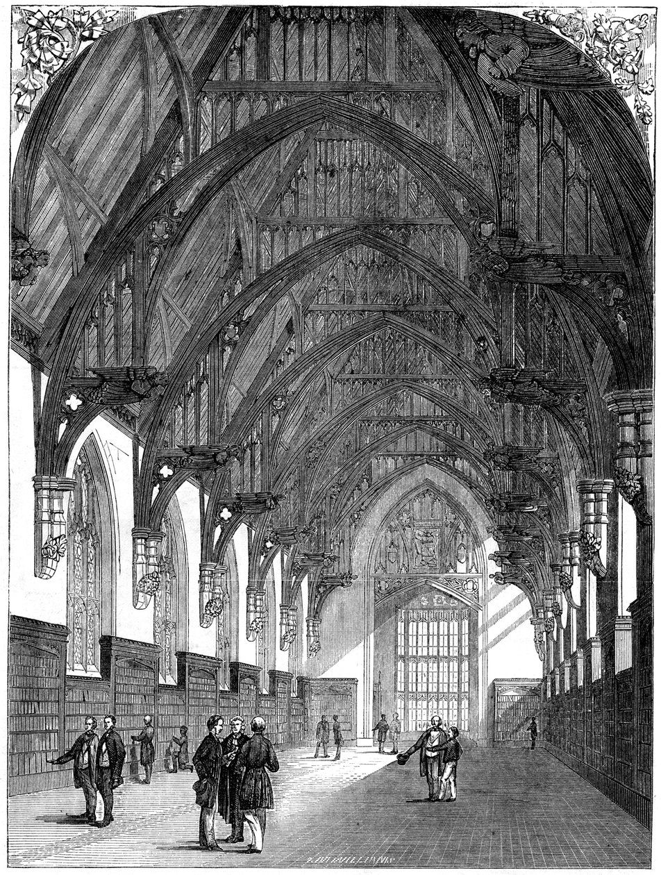 The New Middle Temple Library, 1861 av Unbekannt
