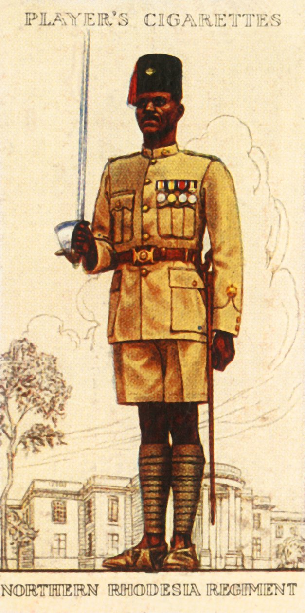 Det nordlige Rhodesia-regimentet, 1936. av Unbekannt