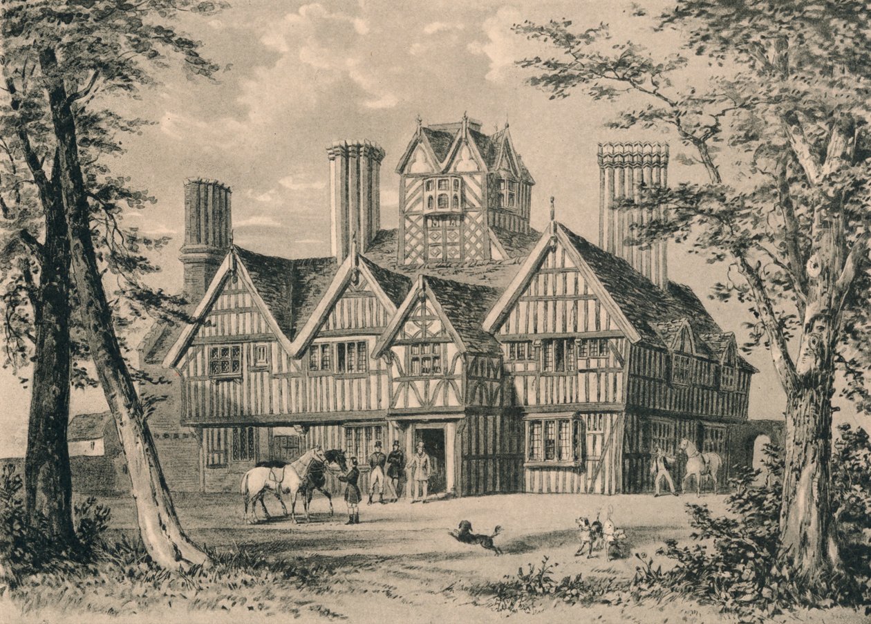 The Oak House, West Bromwich, Staffordshire, 1915 av Unbekannt