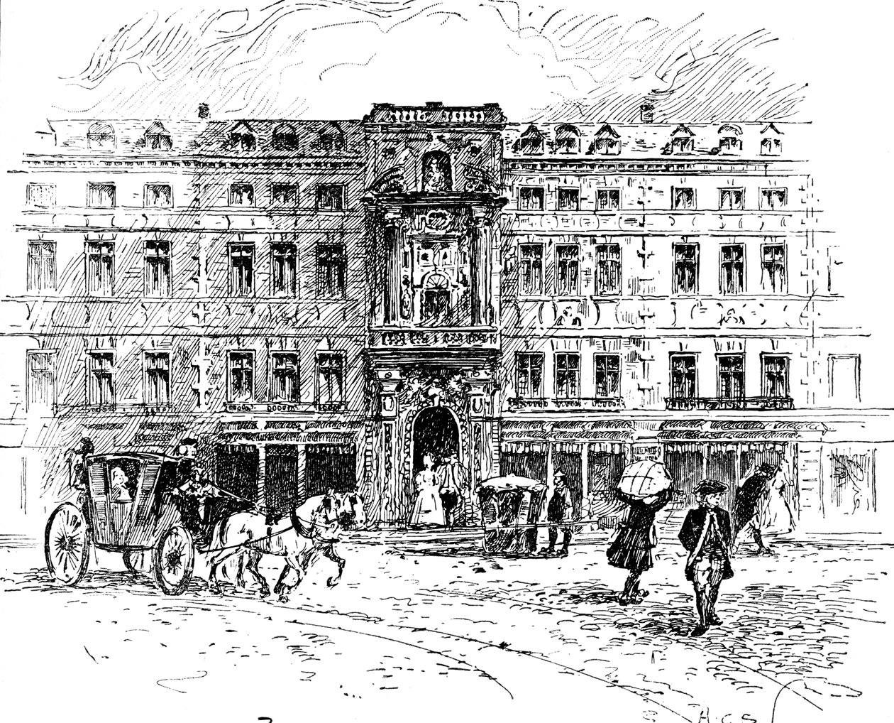 The Old Mercers Hall, London, 1909 av Unbekannt