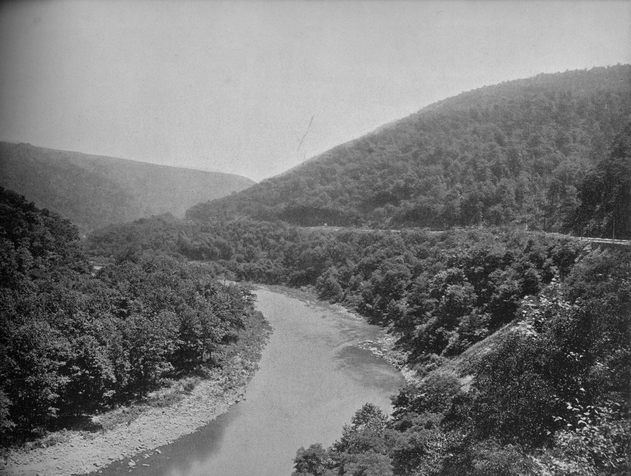 The Packsaddle, Allegheny Mountains, Pa., c1897. av Unbekannt