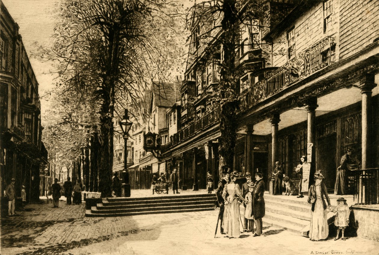 The Pantiles, Tunbridge Wells, 1898. av Unbekannt
