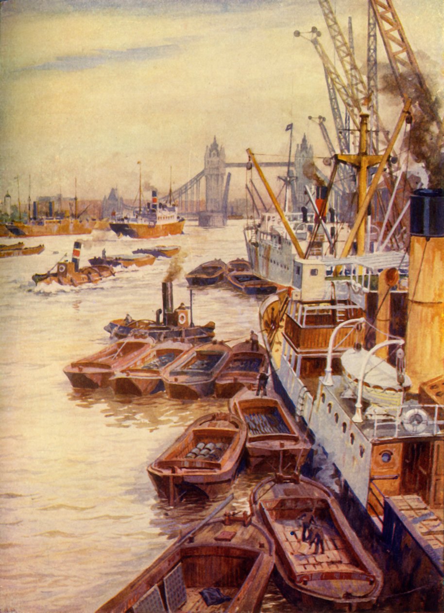 The Pool of London, c1948. av Unbekannt