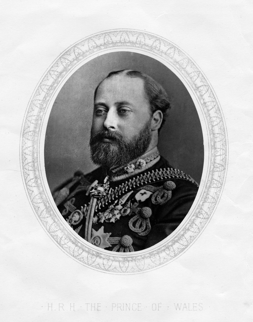 Prinsen av Wales, 1877 av Unbekannt