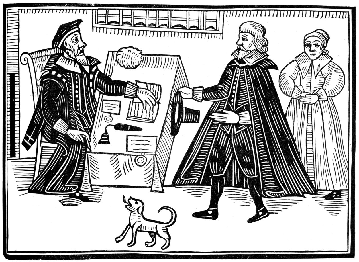 The Proctor and Parator, 1641, 1893 av Unbekannt