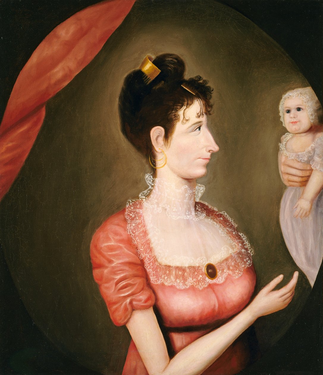 Den stolte mor, ca. 1810. av Unbekannt