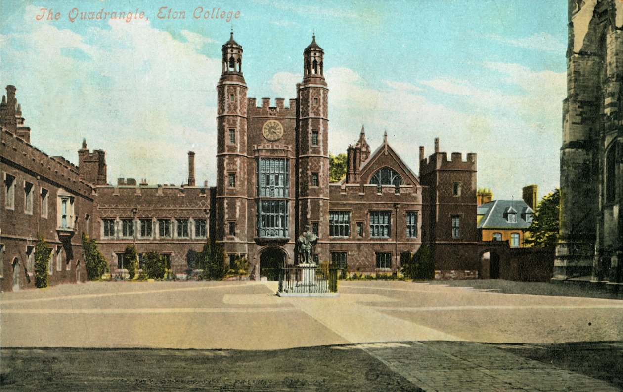 The Quadrangle, Eton College, 1905. av Unbekannt