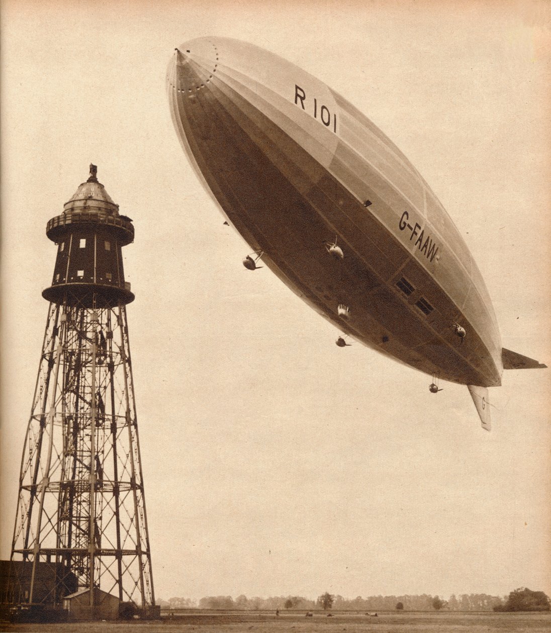 R101, 1930, 1938 av Unbekannt