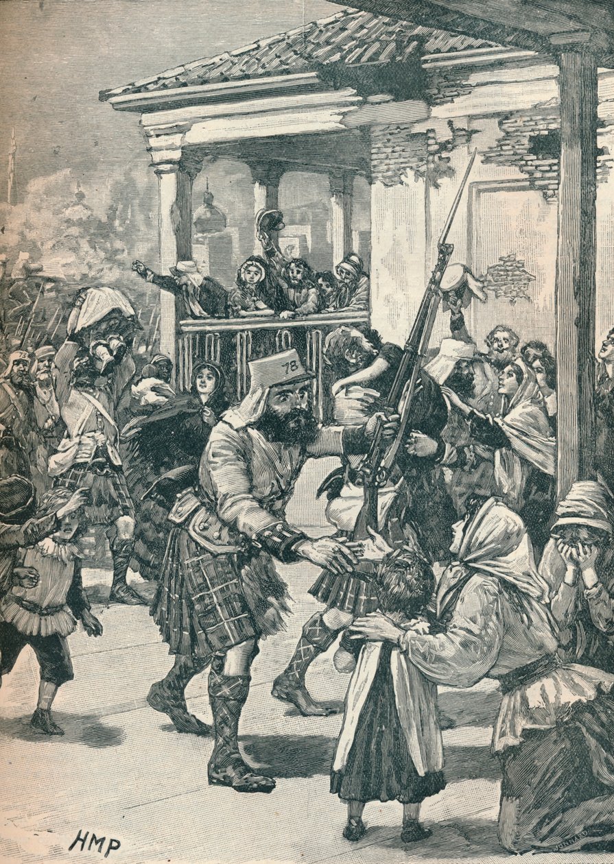 The Relief of Lucknow, 1857 1906 av Unbekannt