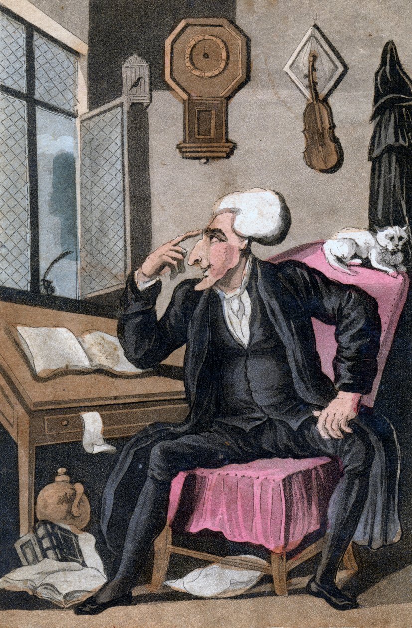 The Reverend Doctor Syntax, 1828 av Unbekannt