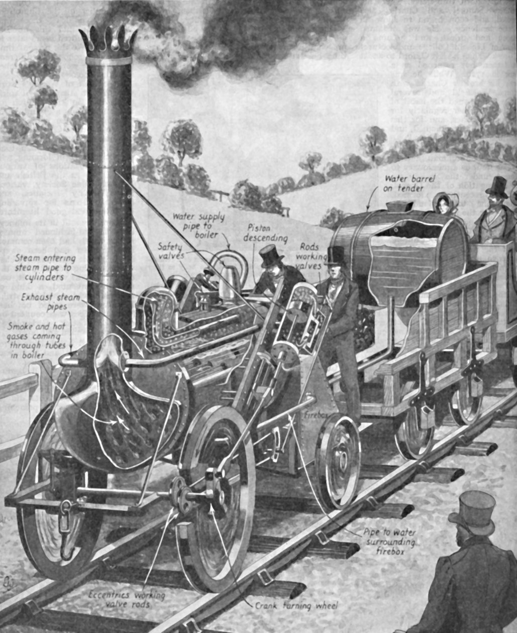 The Rocket Astonishes Everyone, c1934 av Unbekannt