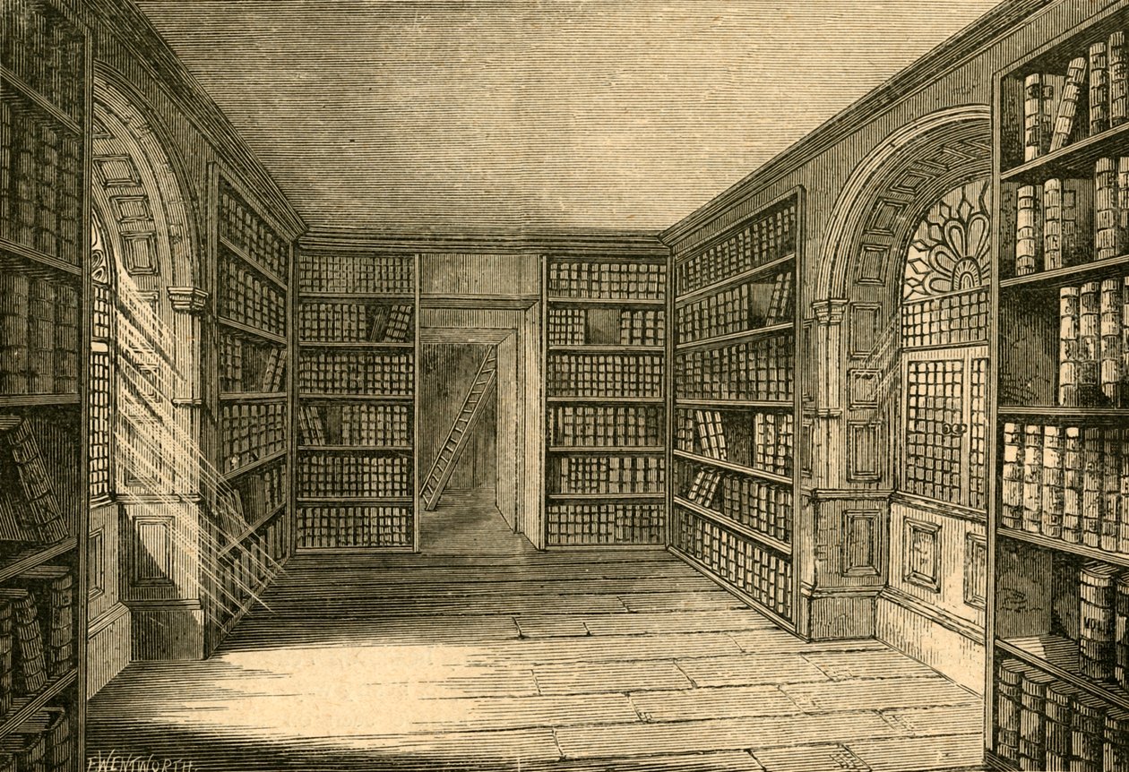 The Room over Temple Bar, 1876, 1897. av Unbekannt