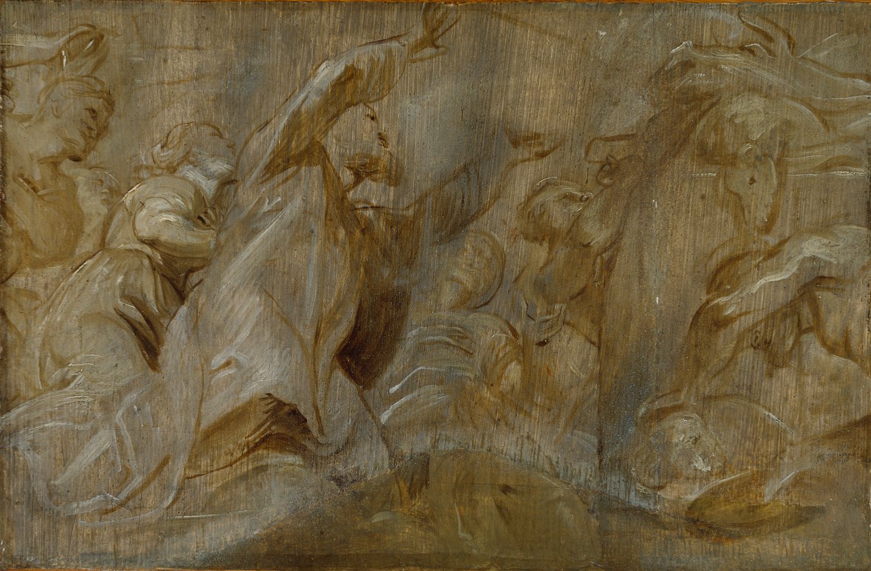 The Sacrifice of Noah, c1620 av Unbekannt