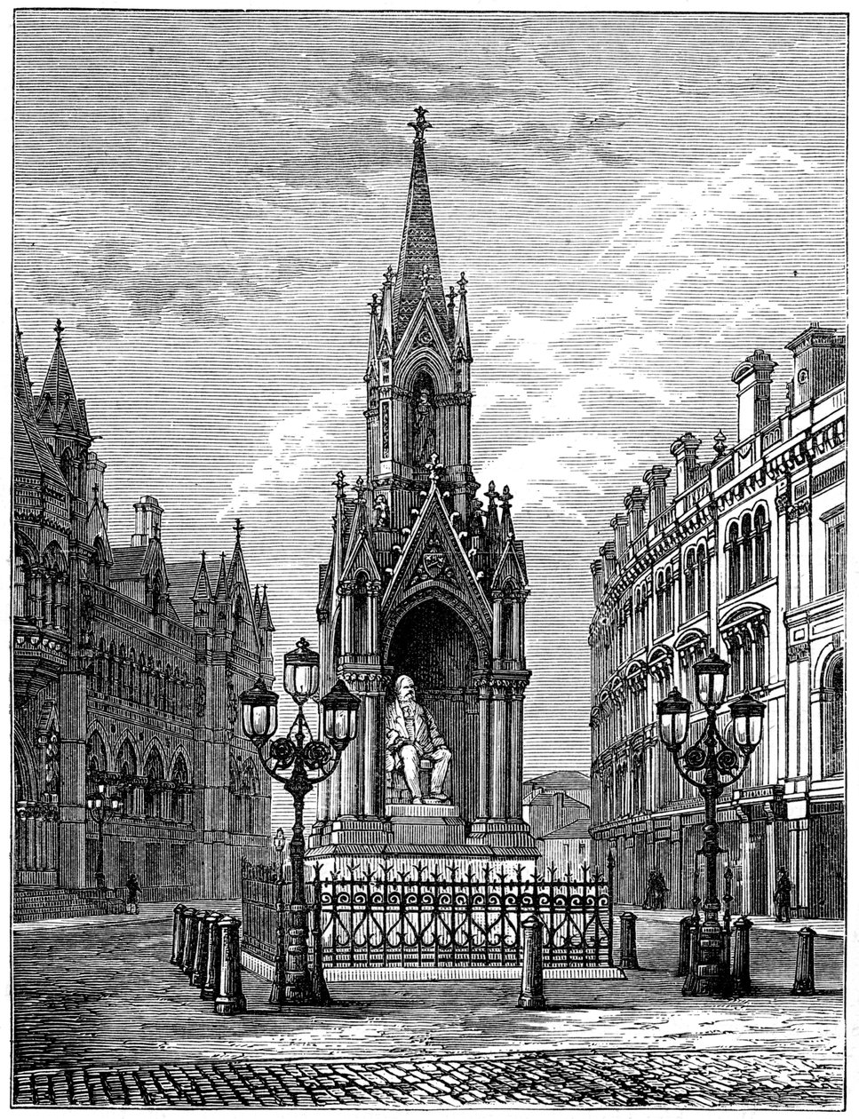 Saltstatuen i Bradford, c1880 av Unbekannt