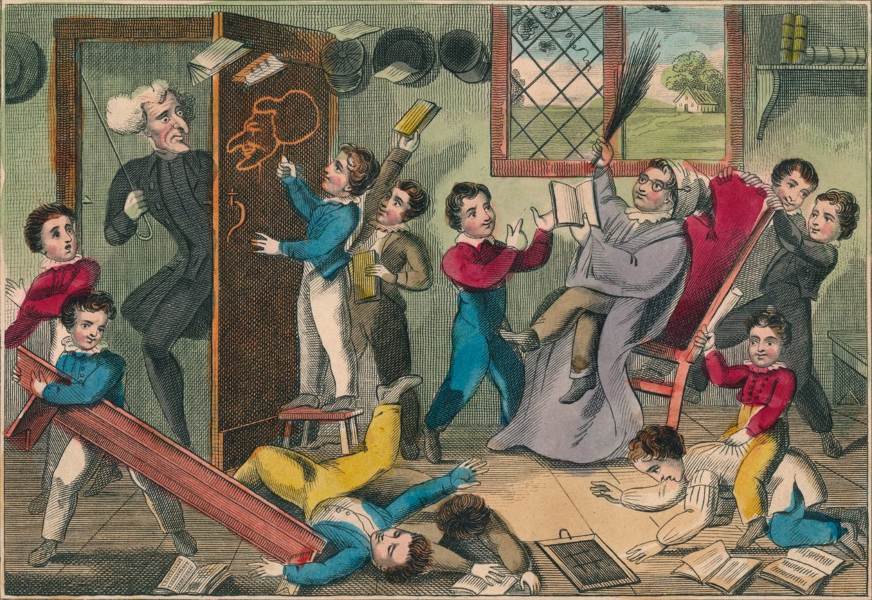 Skolemesteren i utlandet, 1832. av Unbekannt
