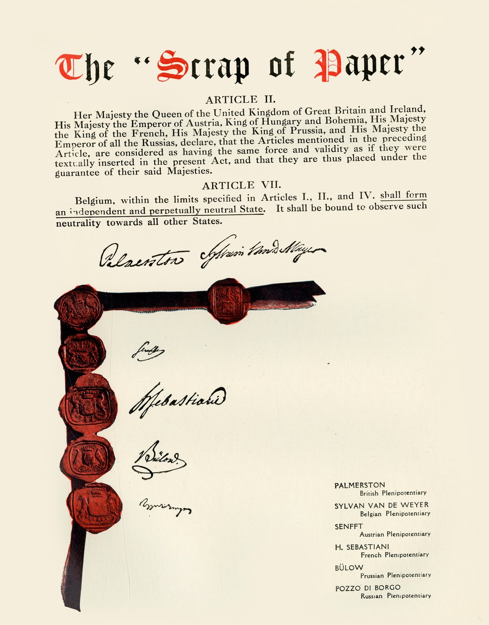 The Scrap of Paper, 1919. av Unbekannt