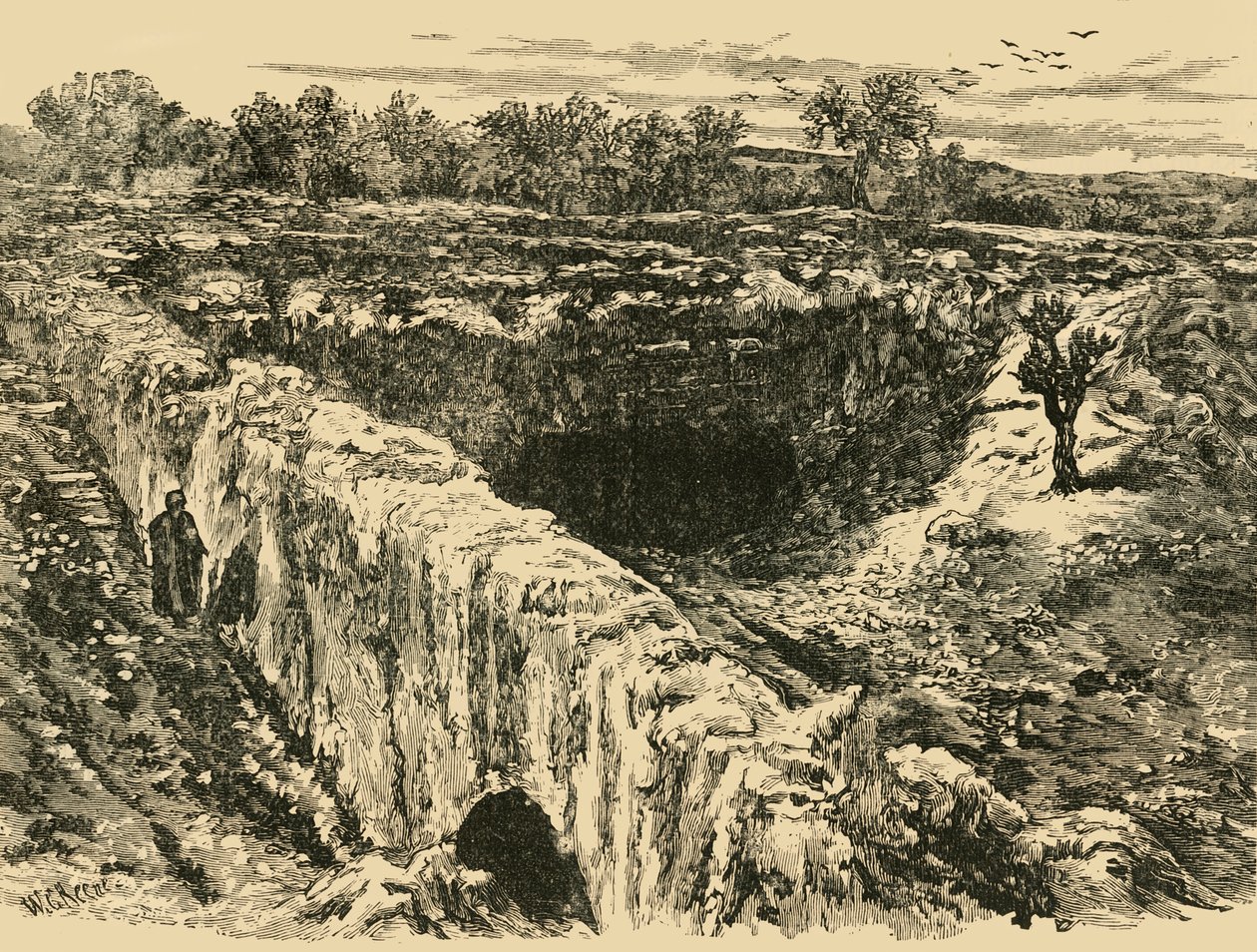Kongenes graver i Jerusalem, 1890. av Unbekannt