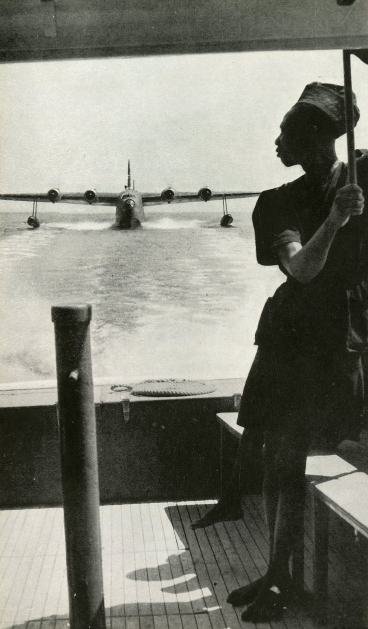 The Shadow Moves East, c1939-c1944 1946. av Unbekannt