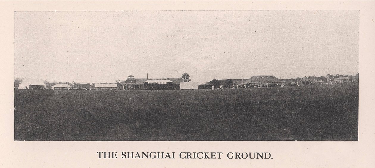 Shanghai Cricket Ground, Kina, 1912. av Unbekannt