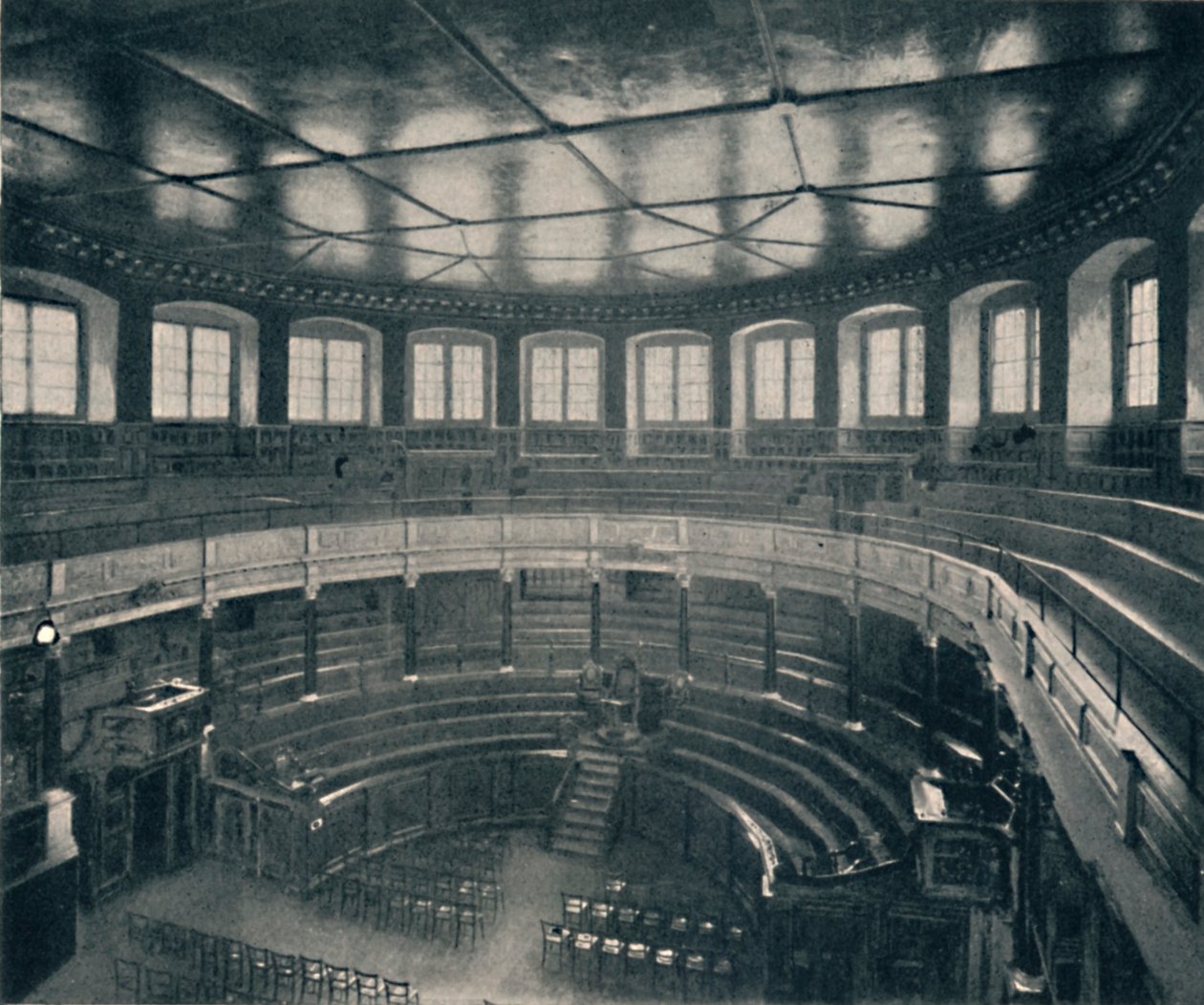 The Sheldonian Theatre, Oxford, 1903 av Unbekannt