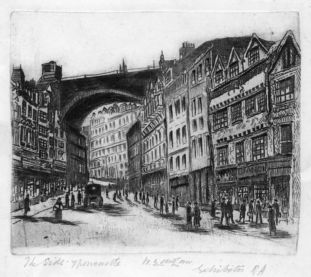 The Side, Newcastle Upon Tyne av Unbekannt