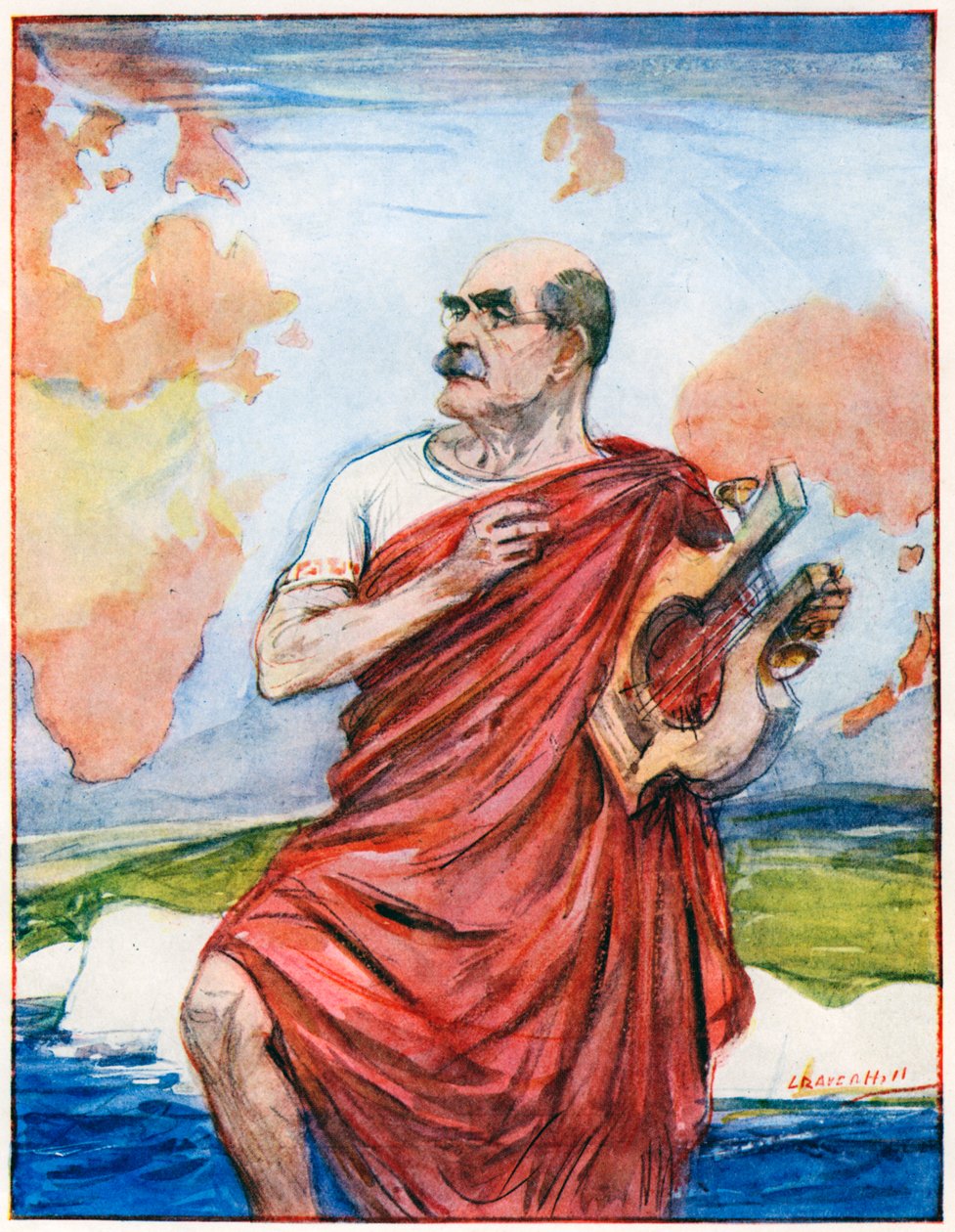 The Singer of Empire, Rudyard Kipling, 1935 av Unbekannt