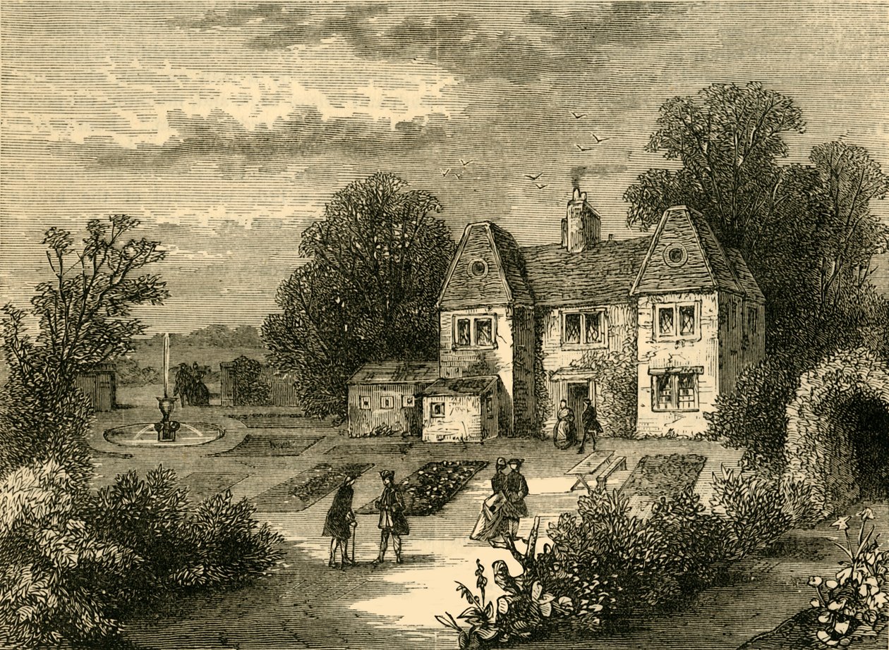 The Spring Garden, Worlds End., c1876. av Unbekannt