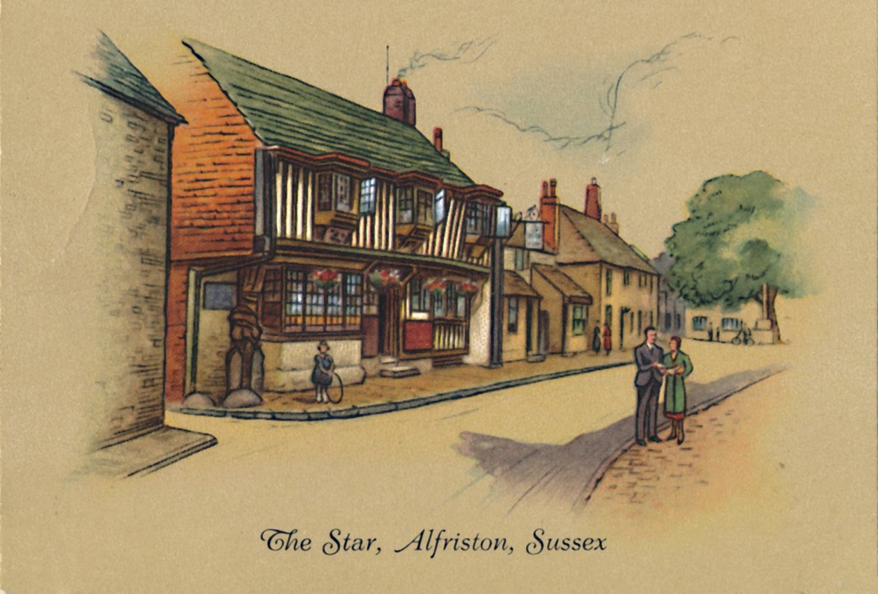 The Star, Alfriston, Sussex, 1939 av Unbekannt